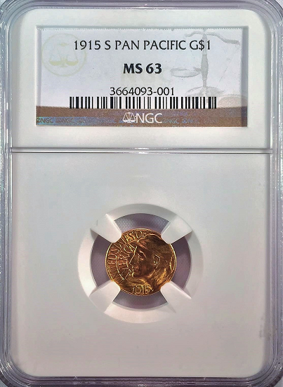 1915 S Pan Pacific Gold Dollar