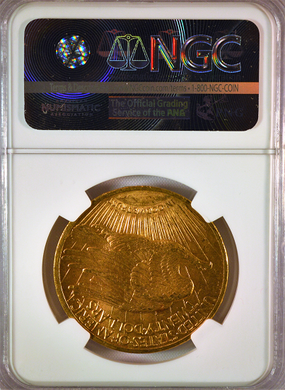 1923 $20 St. Gaudens NGC MS64 Double Eagle – First Class Coins