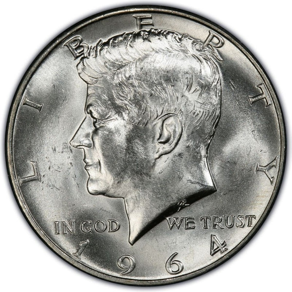 10 Rolls. 1964 Kennedy Half Dollars (200 Coins) SILVER