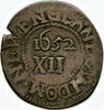 1652 Oak Tree 1 Shilling Massachusetts 63.1grams