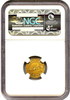 (1837-42) C.Bechtler G$1 NGC MS62 (28G, N REVERSED)