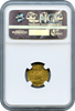 (1842-50) $1 A. Bechtler 27G, 21C Plain Edge NGC AU Details