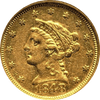1848 "CAL" $2.50 Gold Liberty NGC XF45