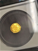 1852 "Dated" Cal Gold Token. Obv Indian. Rev Wreath  NGC MS66 "Finest Known" "11.5mm" " HR7 All 3 Sizes" R8 in 11.5mm" "Looks like it was This Morning"