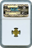 1853 California Fractional 50c BG-429 NGC MS62 Round Liberty "Brilliant"