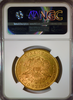 1861 $20 Gold Liberty NGC AU Details Double Eagle