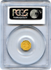 1869 California $1 BG-1106 Pearl Necklace Liberty Head PCGS MS62