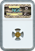 1872 California Gold Charm Baker-504 25c George Washington Head  NGC MS64