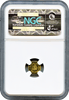 1872 California Gold Charm. Baker-505 50c George Washington NGC MS64PL   RARITY 8