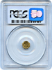 1872 California Fractional 25c BG-722 Washington Head PCGS MS64 Low Rarity 4