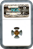 (85) 1872 Cal Gold 25c BG-725 Octagonal Liberty NGC MS63PL