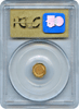 1874 California Fractional Gold 50c BG-958 PCGS MS64 Octagonal Large Head Indian HR6