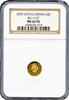 1875 California Fractional $1 Octagonal Indian BG-1127 NGC MS62PL