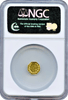 1875 California Fractional 50c BG-934 Octagonal Small Headf Indian NGC MS63 PL