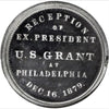 1879 Ulysses S. Grant Reception medal / NGC MS-62 DPL