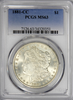 1881-CC Morgan Silver $1.00 PCGS MS63