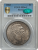 1883 Hawaii Dollar PCGS MS64 CAC. High Grade and Rare
