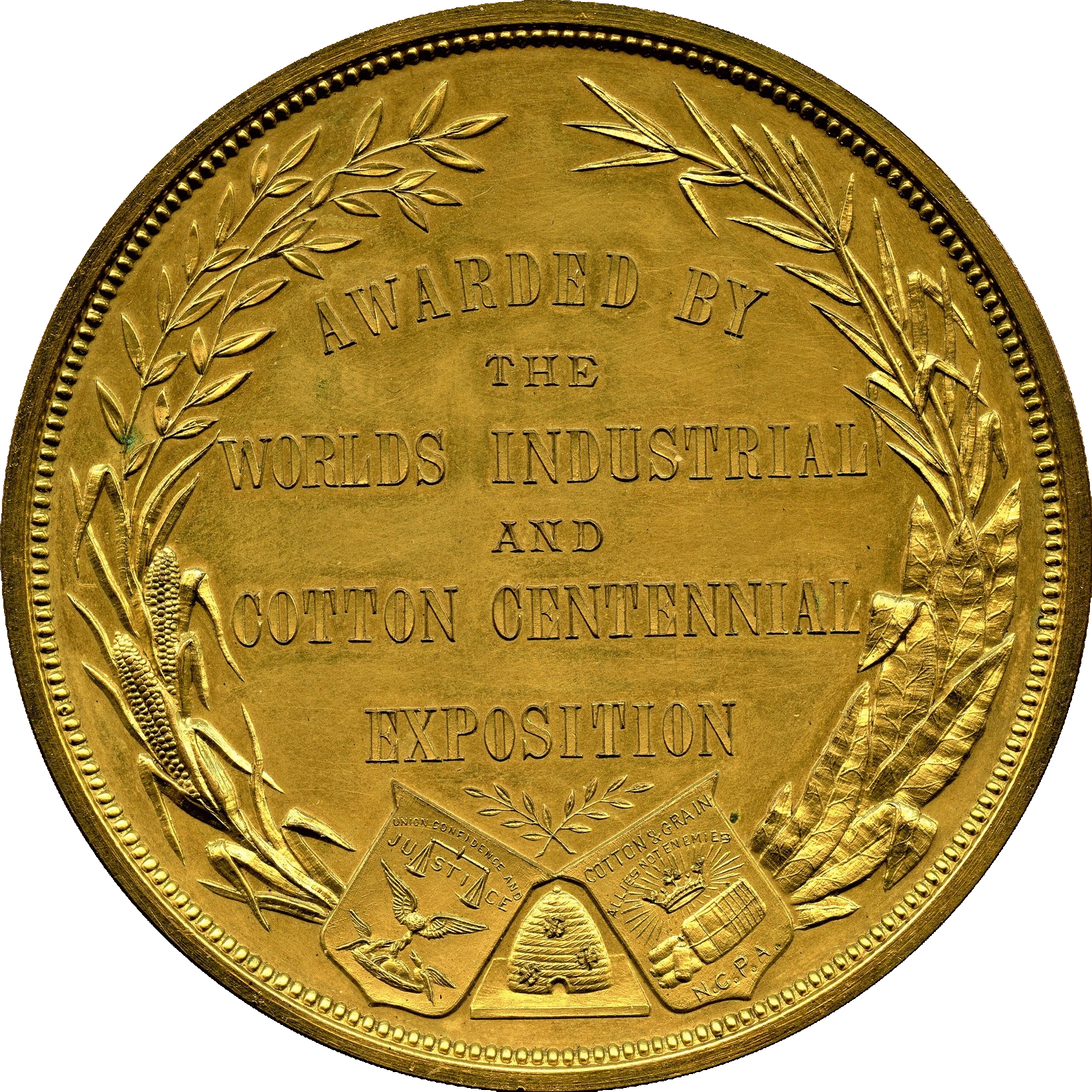 1884-5 The World's Industrial & Cotton Centennial Exposition with