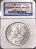 1885-O $1.00 Morgan Silver Dollar  NGC Brilliant Uncirculated
