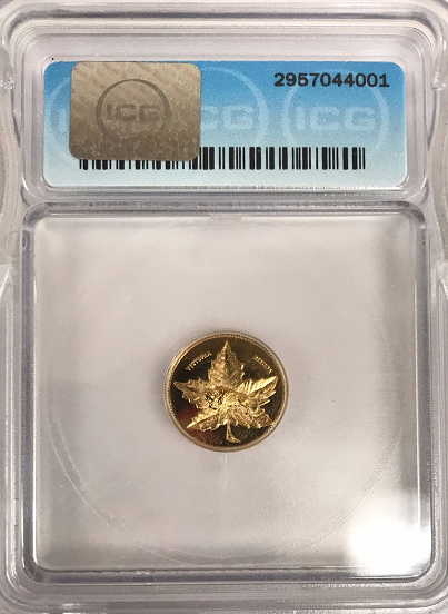 1898 Manitoba Gold 1DWT ICG MS65PL – First Class Coins