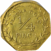 1902 Alaska Pinch Series 1/4 Pinch Octagonal NGC MS67