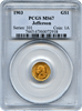 1903 Thomas Jefferson/Louisiana Purchase Gold $1 PCGS MS67