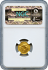 1909  Robert Fulton Gold Dollar  NGC MS65 Rarity 7 (4-12 Known)