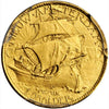 1909 Hudson-Fulton Celebration. Hendrik Hudson Daalder. Gold. 15 mm. HK-371 Rarity-7 PCGS  MS-67