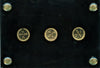 Gold Lincoln Token Mule Set. 1910, 1927,1939 ALL with 1927 Reverse.
