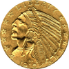 1910 $5.00 Gold Indian Choice Uncirculated