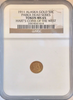 1911 Alaska Gold 50c PARKA HEAD SERIES NGC MS65