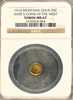 1914 Montana Series 25c size NGC MS67