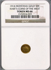 1914 Montana Series 50c Size NGC MS66