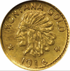 1914 Montana Series 50c Size NGC MS66