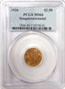 1926 $2 1/2 Sesquicentennial Quarter Eagle PCGS MS66