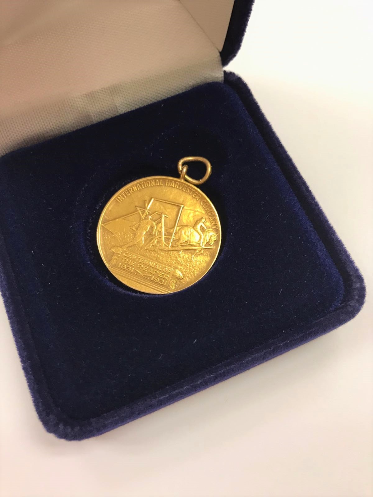 1931 Gold McCormick Reaper Centennial Medal – First Class Coins