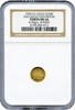1935 California GOLD So Called Dollar 50c NGC MS66 San Diego Exposition