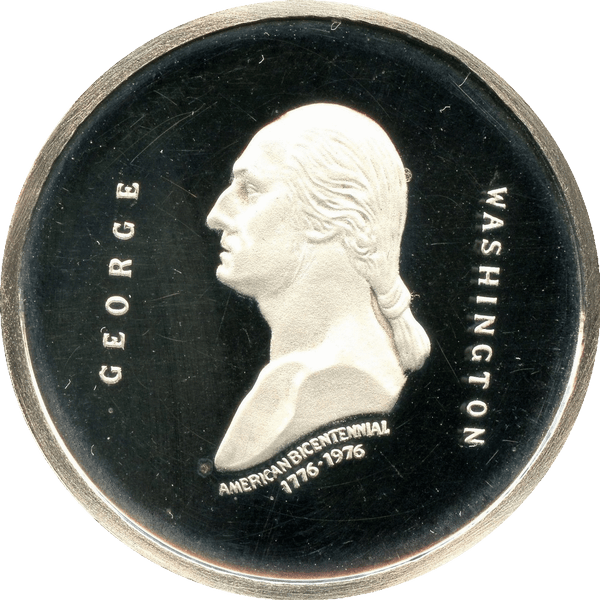 1976 1 oz  Plat. Washington Farewell to His Officers, Sons of the Revolution