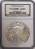 (#181) 1987-S Eagle S$1 NGC PF69UCAM