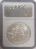 (#175) 2008-W Eagle S$1. Early Releases. NGC MS70