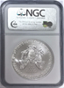 (#196) 2008-W Eagle S$1. Early Releases. NGC MS70
