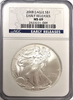 (3) 2008 Eagle S$1. Early Releases NGC MS69
