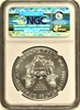 (#143) 2011-W Eagle S$1  25th Anniversary Set. Early Releases. NGC MS70