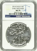 (#9) 2014 Eagle S$1. Early Releases. NGC MS70