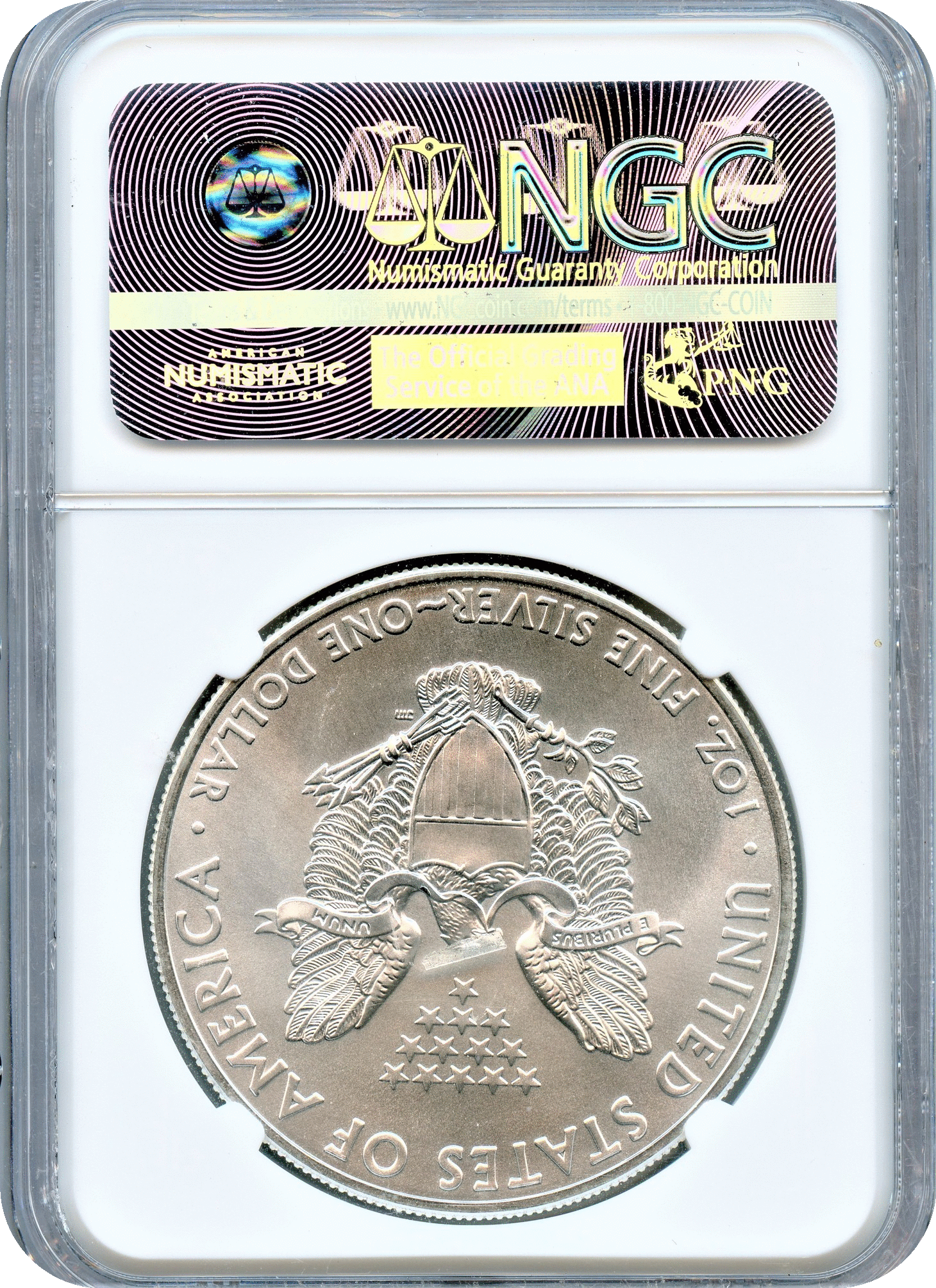 2015 (P) American Eagle Silver $1.00 Struck at the