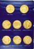 Seattle World's Fair Complete Set. Gold & Silver