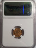 1874 Gold Indian Princes $1, Type 3 NGC MS 64
