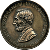 Abraham Lincoln Medal. Centennial Anniversary Of his Birth 1809-1909