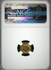 1874 California Octagonal Large Head Indian $1.00 NGC MS 63