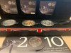 The Royal Mint 2010 Silver and Gold Set "Countdown to London 2012."
